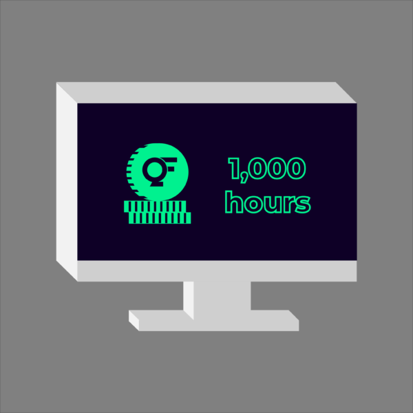 QuantumFuture Pay Per Usage computational license, 1,000 LARGE NODE HOURS